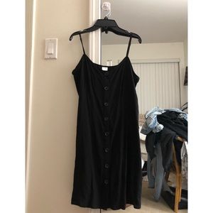H&M black mini dress